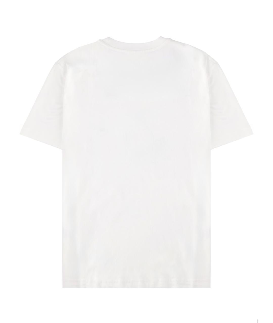 A.P.C. Белая хлопковая футболка, фото 2