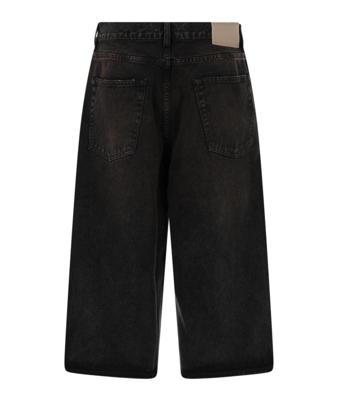 OUR LEGACY Черные хлопковые шорты, фото 2