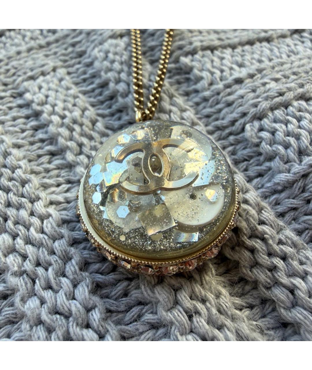 CHANEL Золотое колье, фото 4