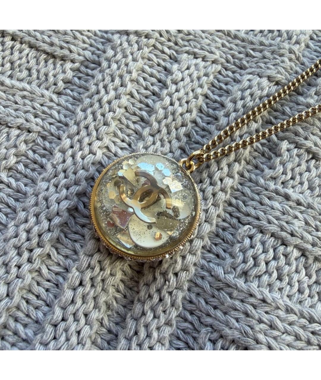 CHANEL Золотое колье, фото 3