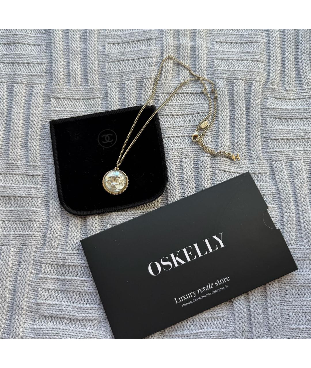 CHANEL Золотое колье, фото 2