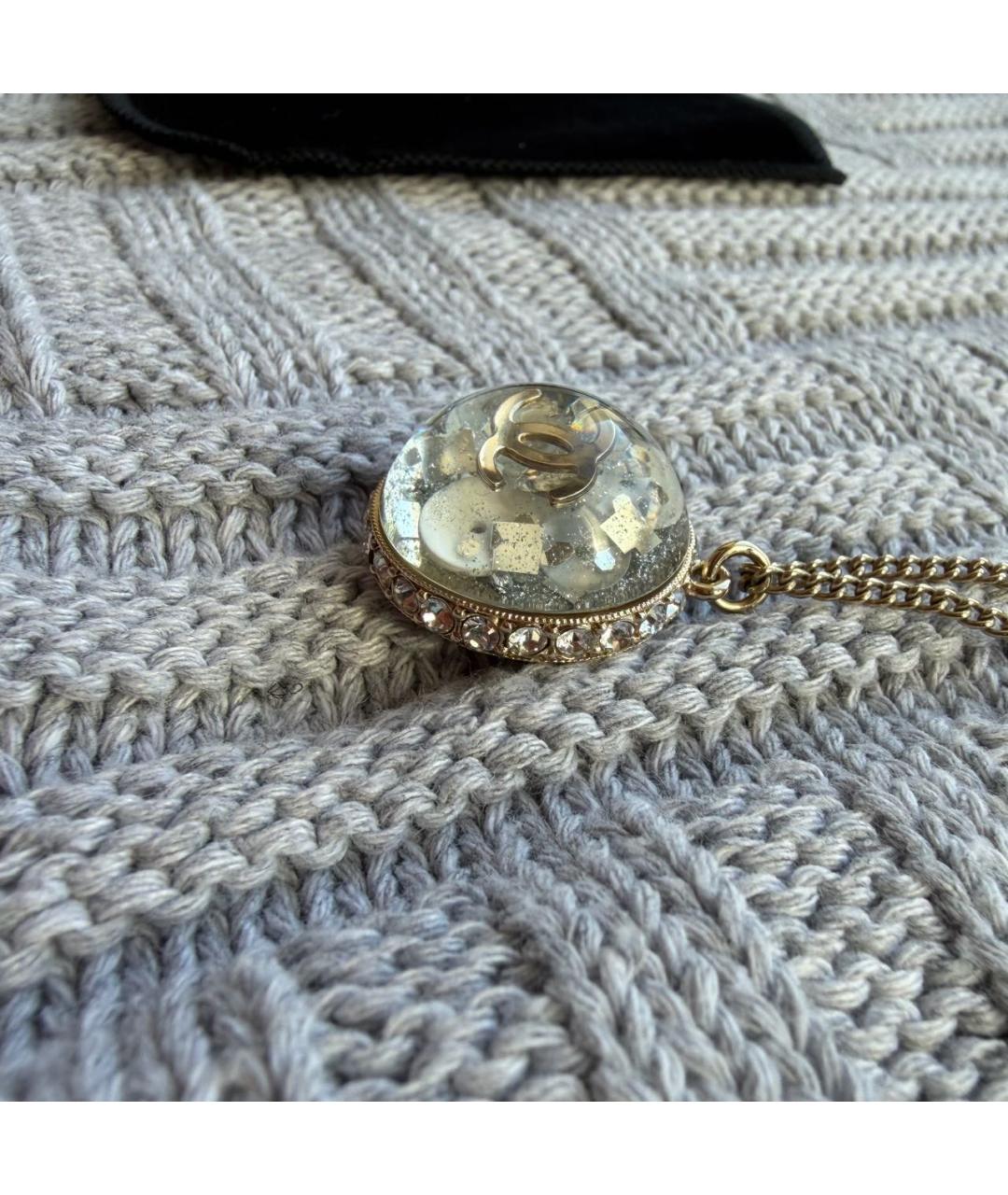 CHANEL Золотое колье, фото 5