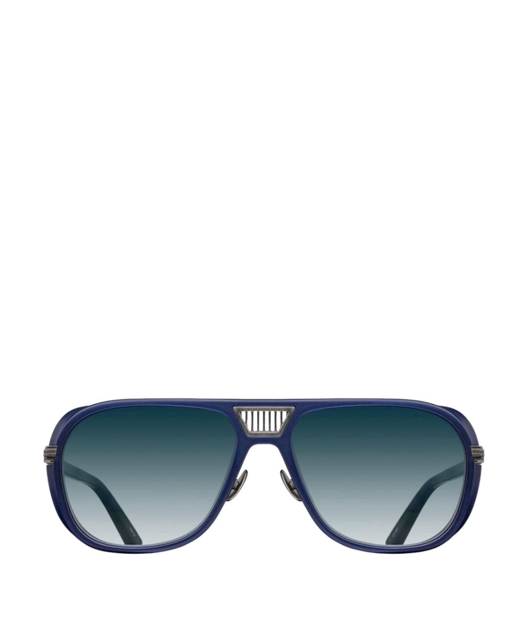 MATSUDA Темно-синие пластиковые солнцезащитные очки, фото 1
