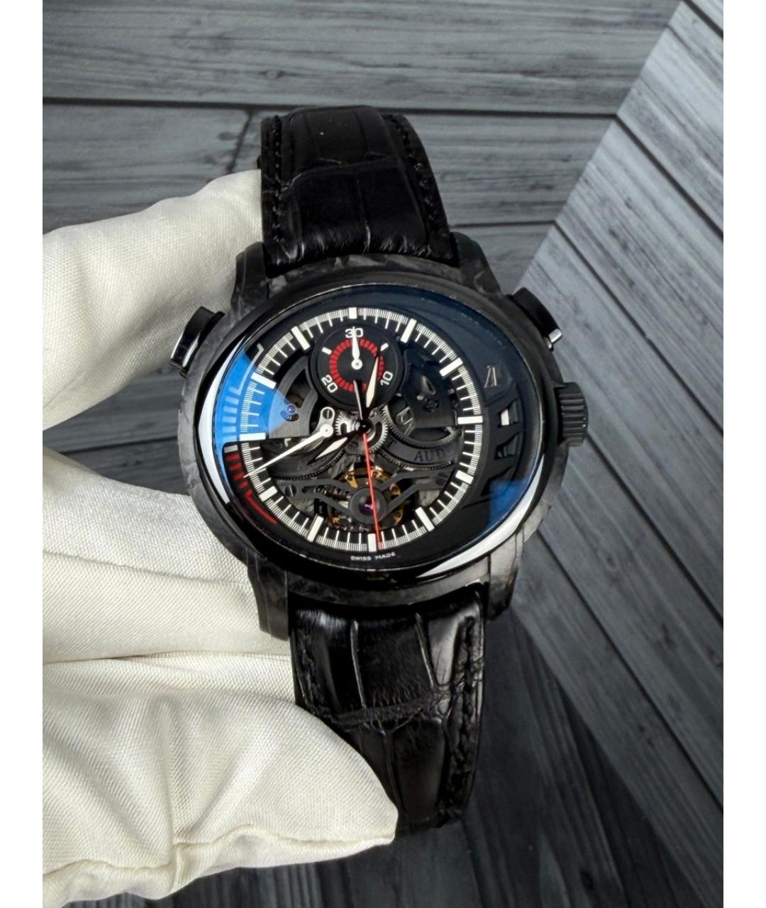 Audemars Piguet Черные карбоновые часы, фото 2