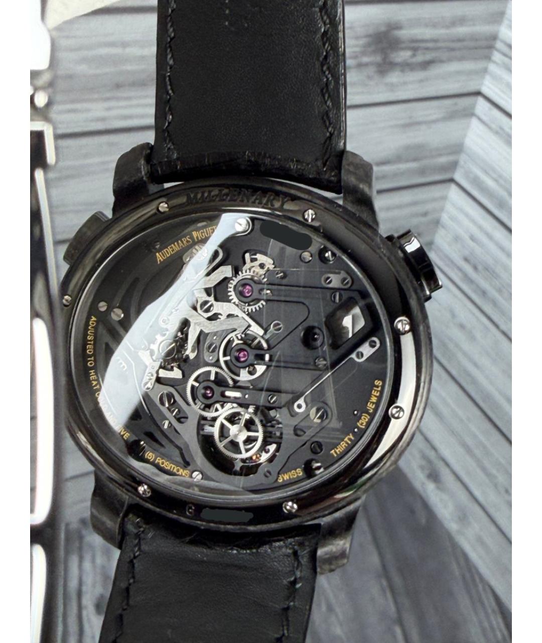 Audemars Piguet Черные карбоновые часы, фото 6