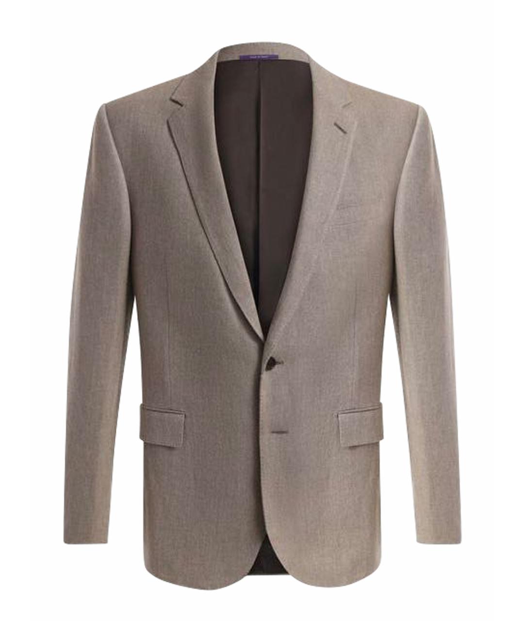 RALPH LAUREN Бежевый льняной пиджак, фото 1