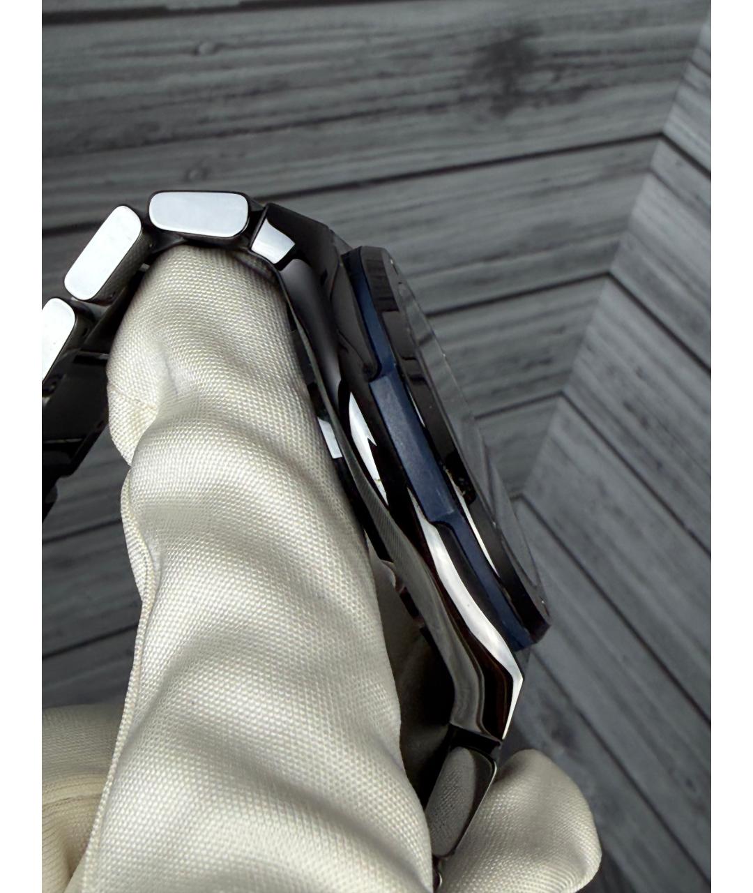 HUBLOT Темно-синие керамические часы, фото 5