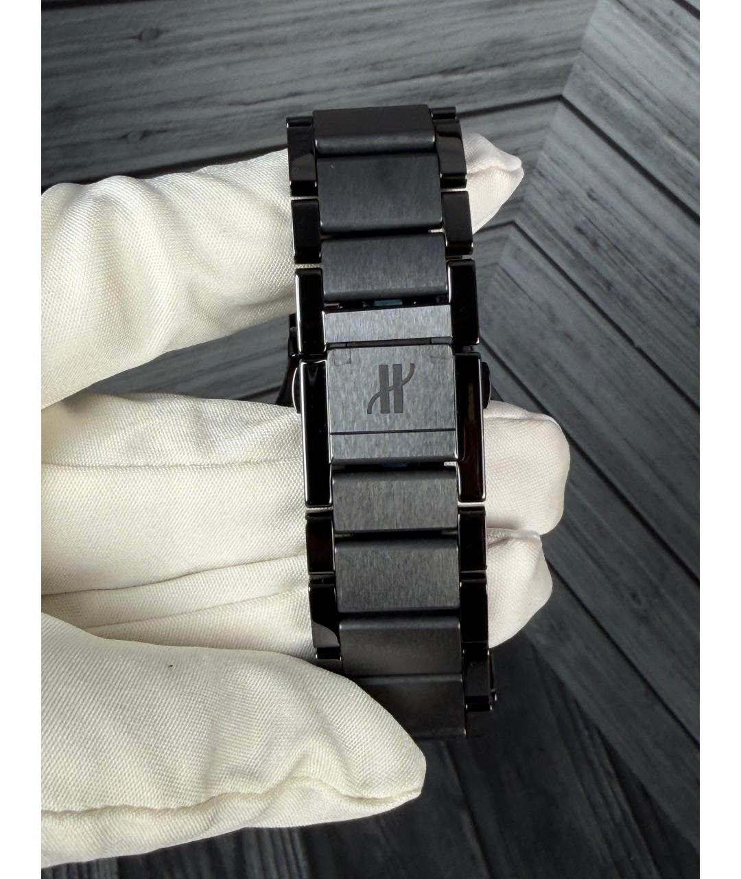HUBLOT Темно-синие керамические часы, фото 8