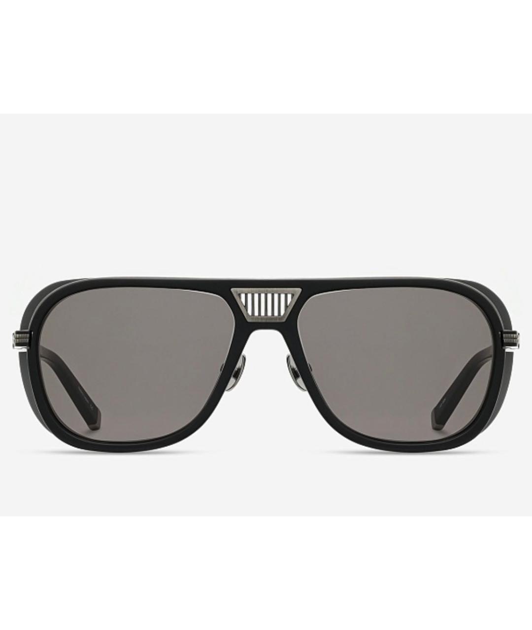 MATSUDA Черные пластиковые солнцезащитные очки, фото 5