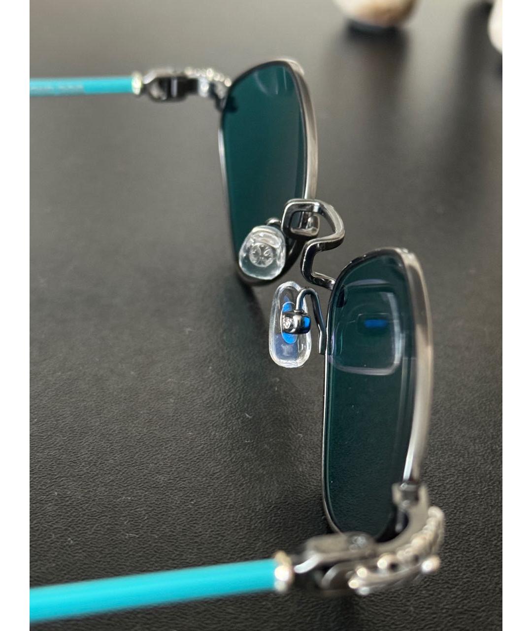 CHROME HEARTS Бирюзовые солнцезащитные очки, фото 5