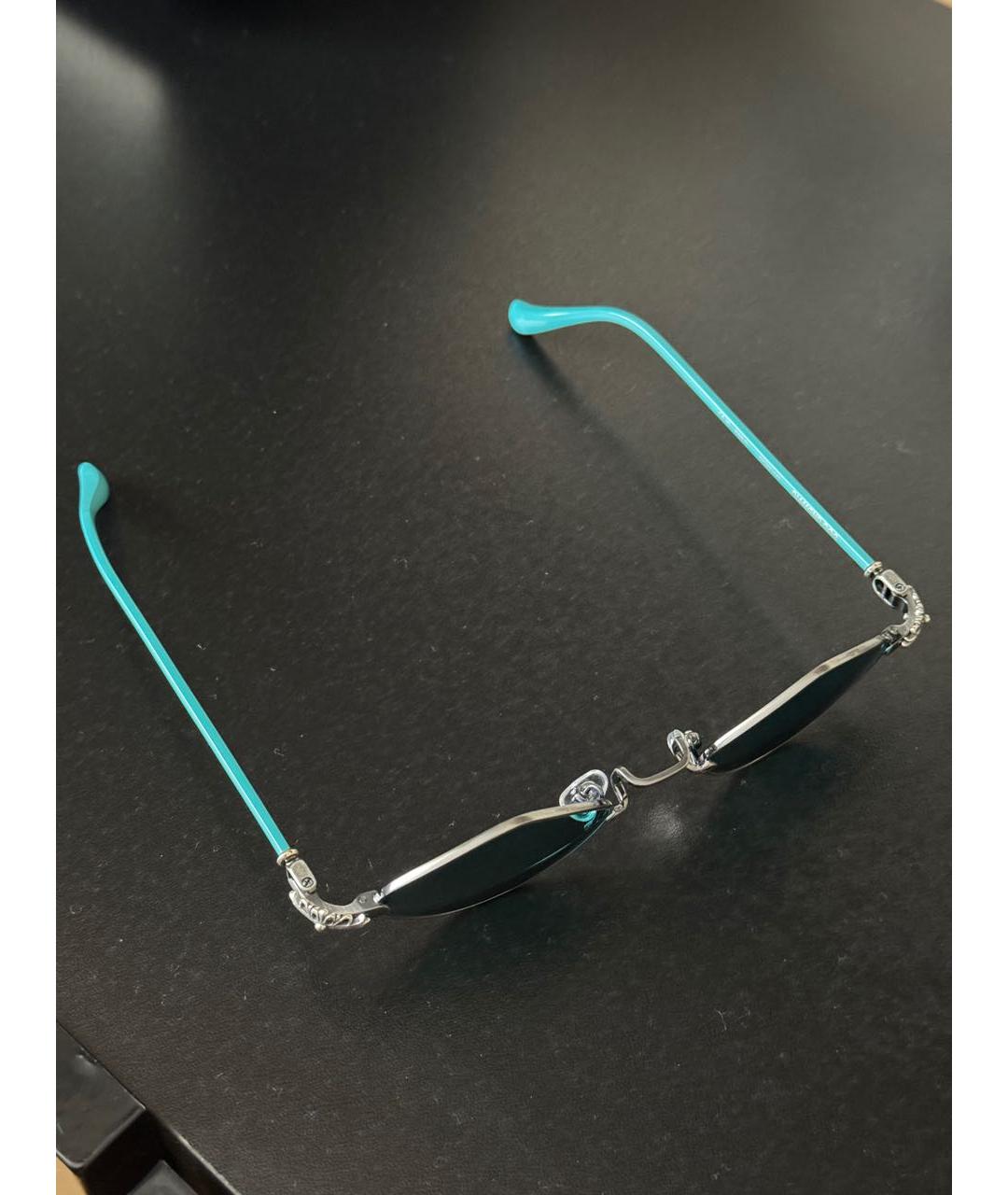 CHROME HEARTS Бирюзовые солнцезащитные очки, фото 8