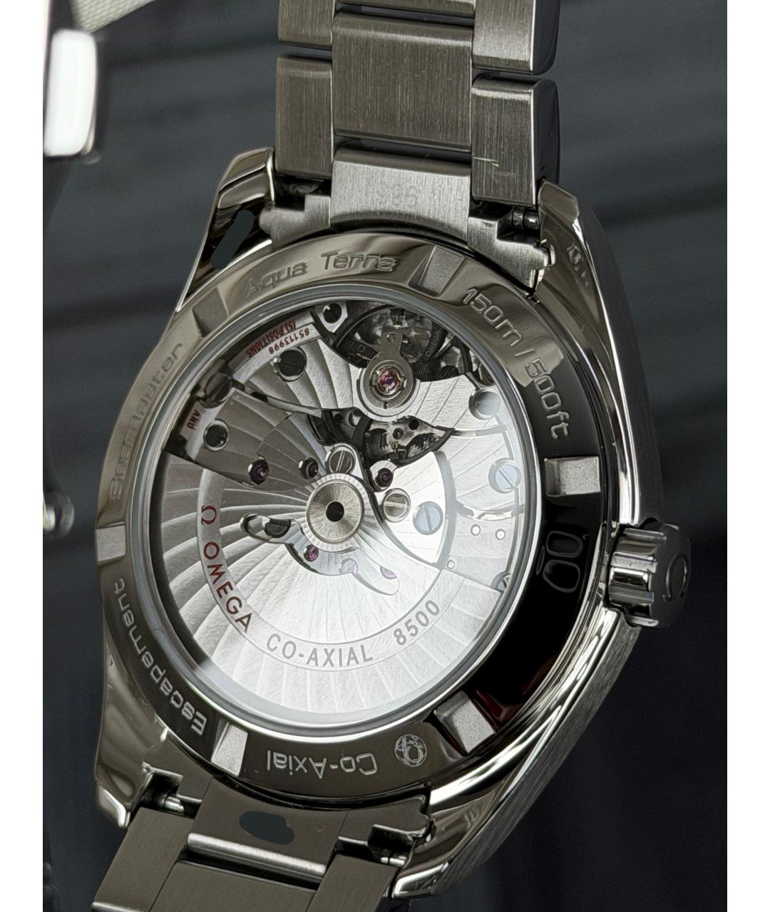 OMEGA Серые часы, фото 6