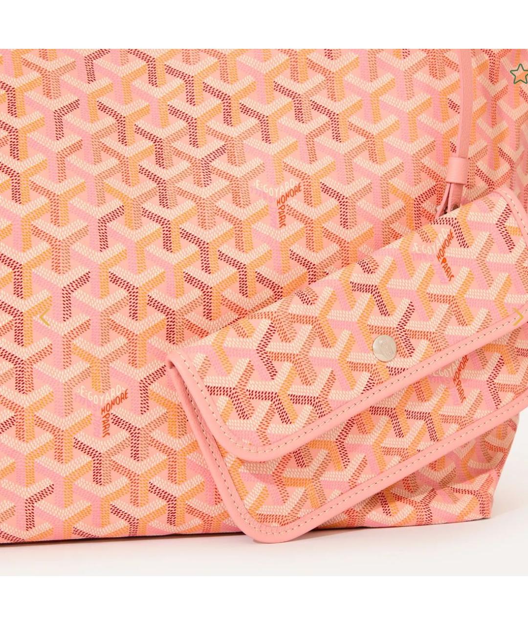 GOYARD Коралловая сумка тоут, фото 2