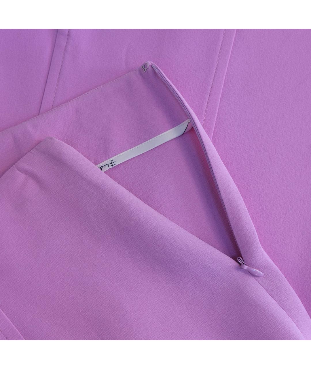 EMILIO PUCCI Розовая шелковая юбка миди, фото 5