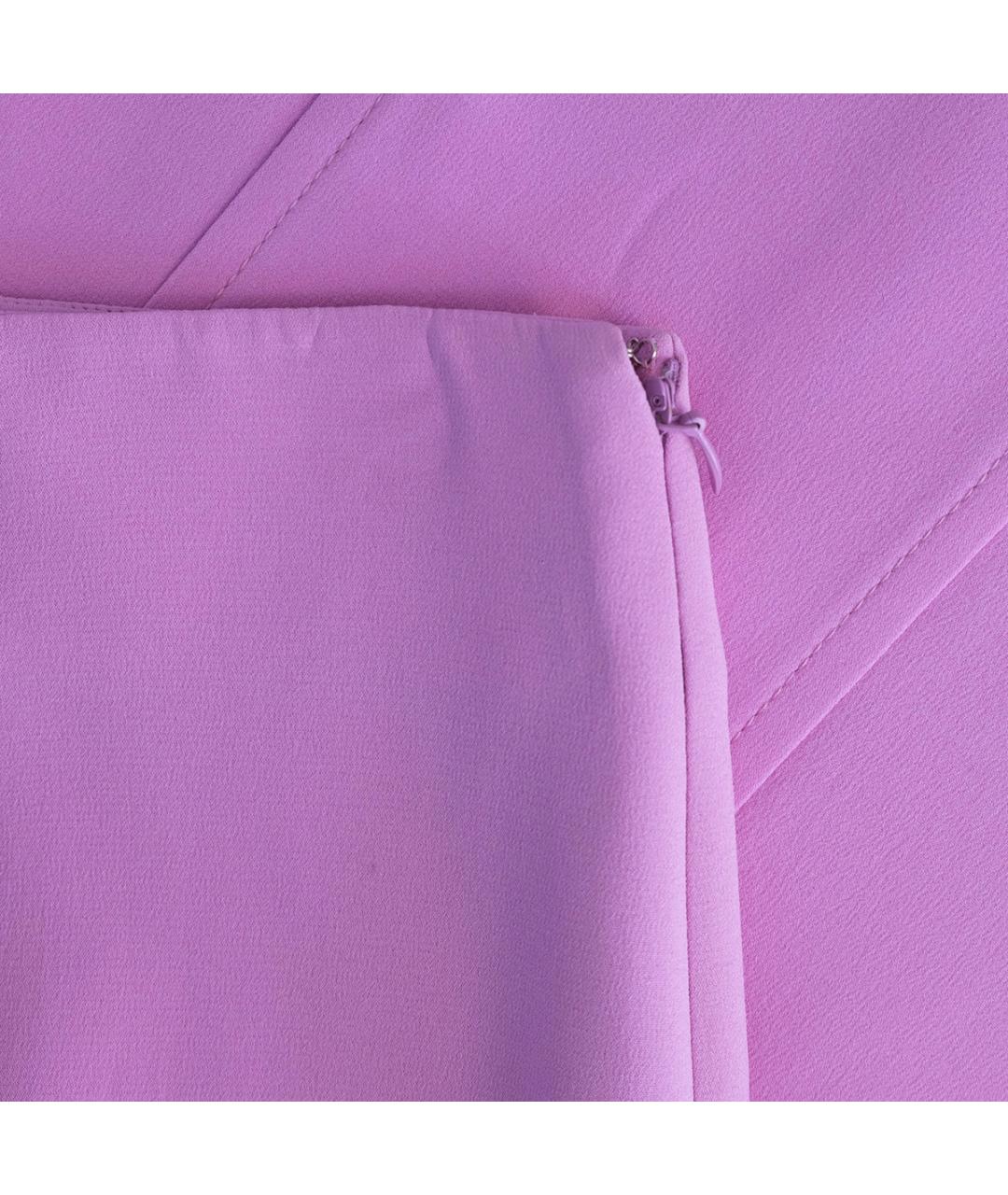 EMILIO PUCCI Розовая шелковая юбка миди, фото 4