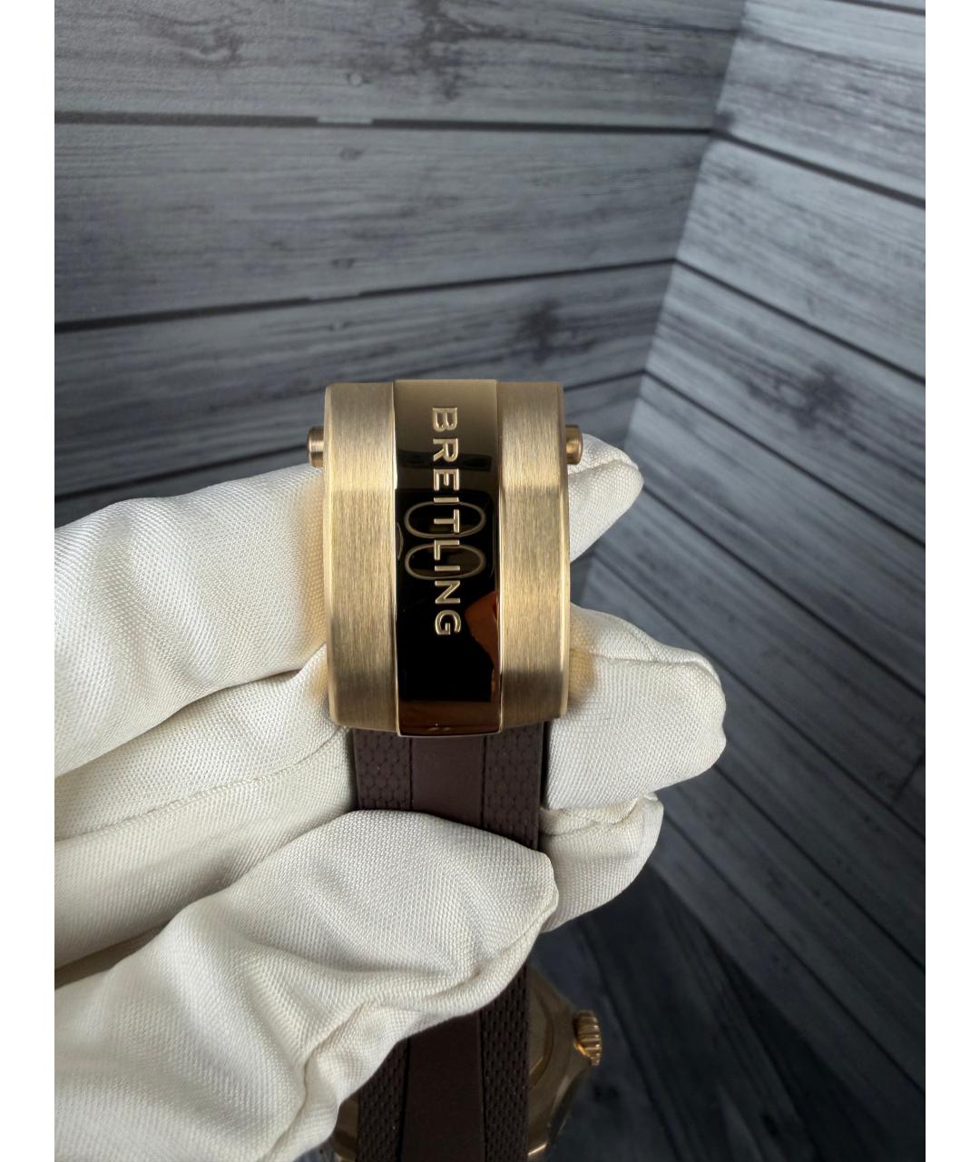 BREITLING Коричневые часы, фото 9