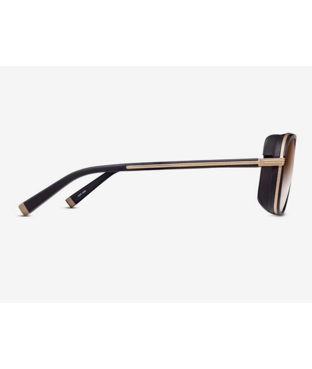 MATSUDA Коричневые пластиковые солнцезащитные очки, фото 2