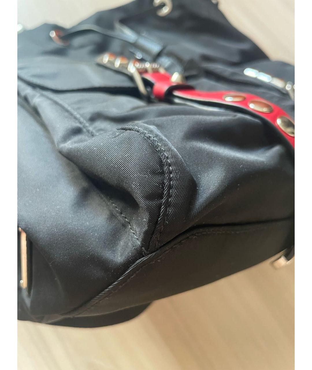 PRADA Черный рюкзак, фото 5