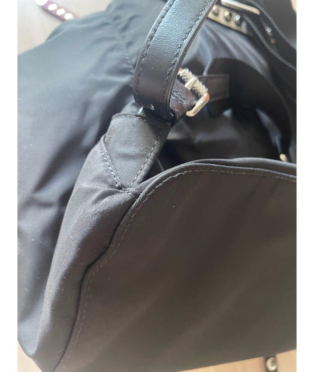 PRADA Черный рюкзак, фото 7