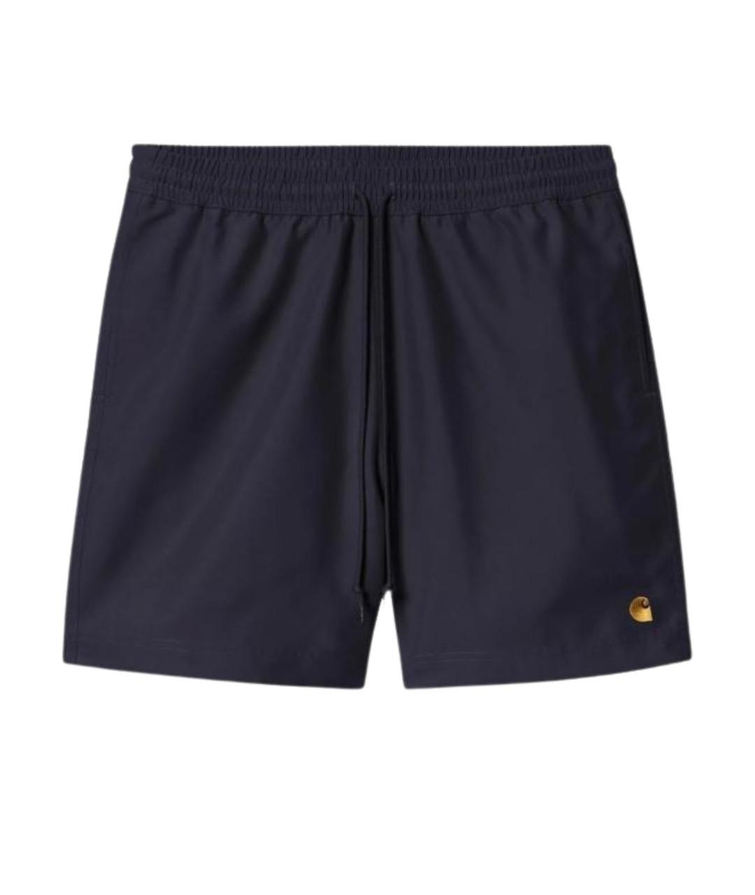 CARHARTT WIP Темно-синие полиэстеровые плавки, фото 4