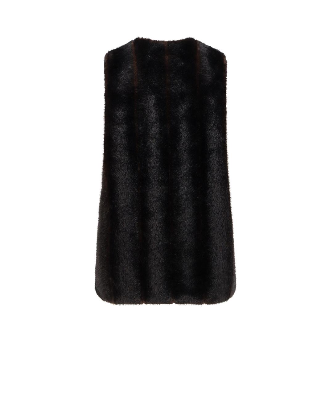 MM6 MAISON MARGIELA Коричневое полиэстеровое платье, фото 2