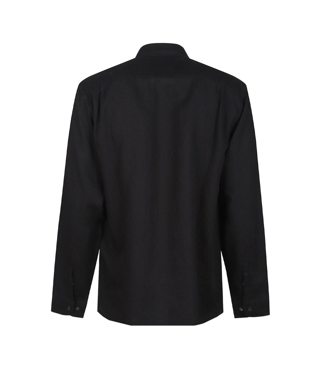 MASSIMO OSTI Черная классическая рубашка, фото 2