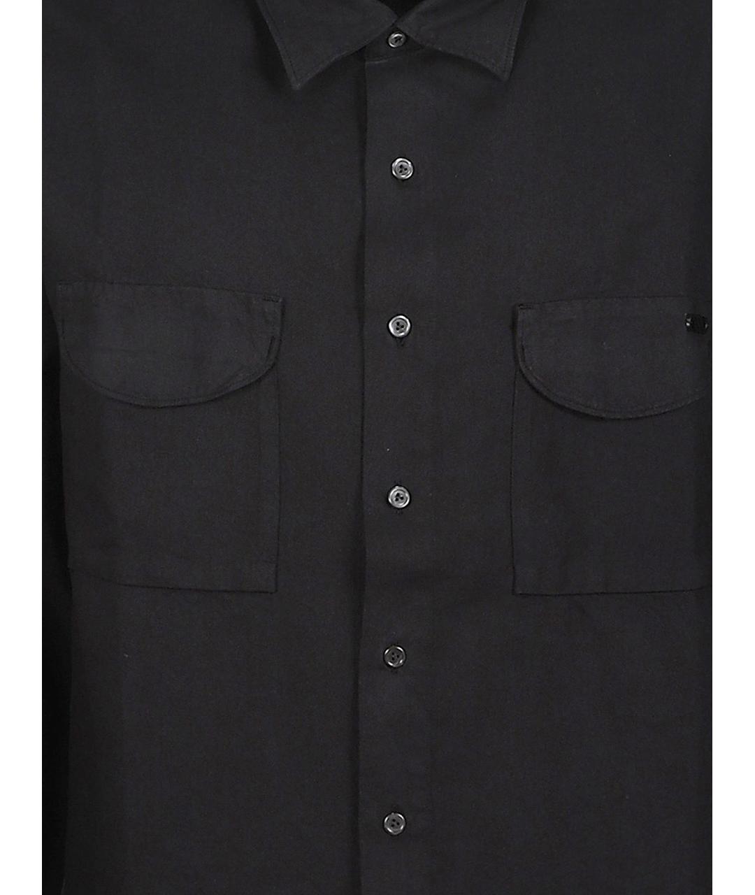 MASSIMO OSTI Черная классическая рубашка, фото 3