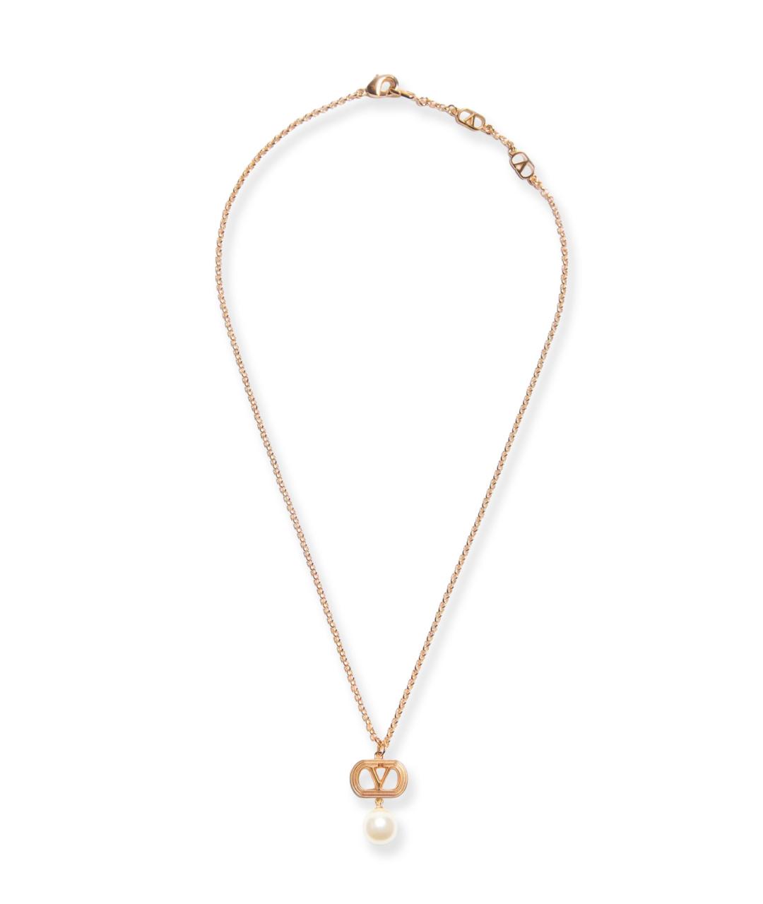 VALENTINO Золотая металлическая подвеска, фото 1