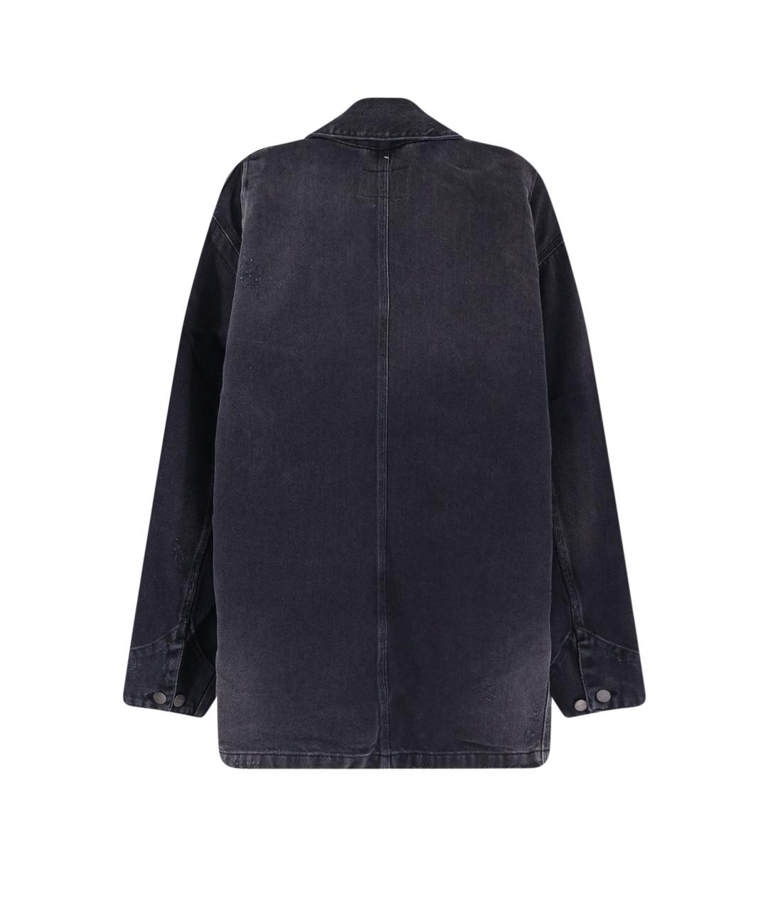 CARHARTT WIP Черная хлопковая куртка, фото 2