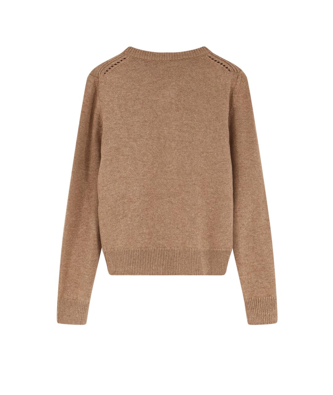 CELINE Коричневый кашемировый кардиган, фото 2