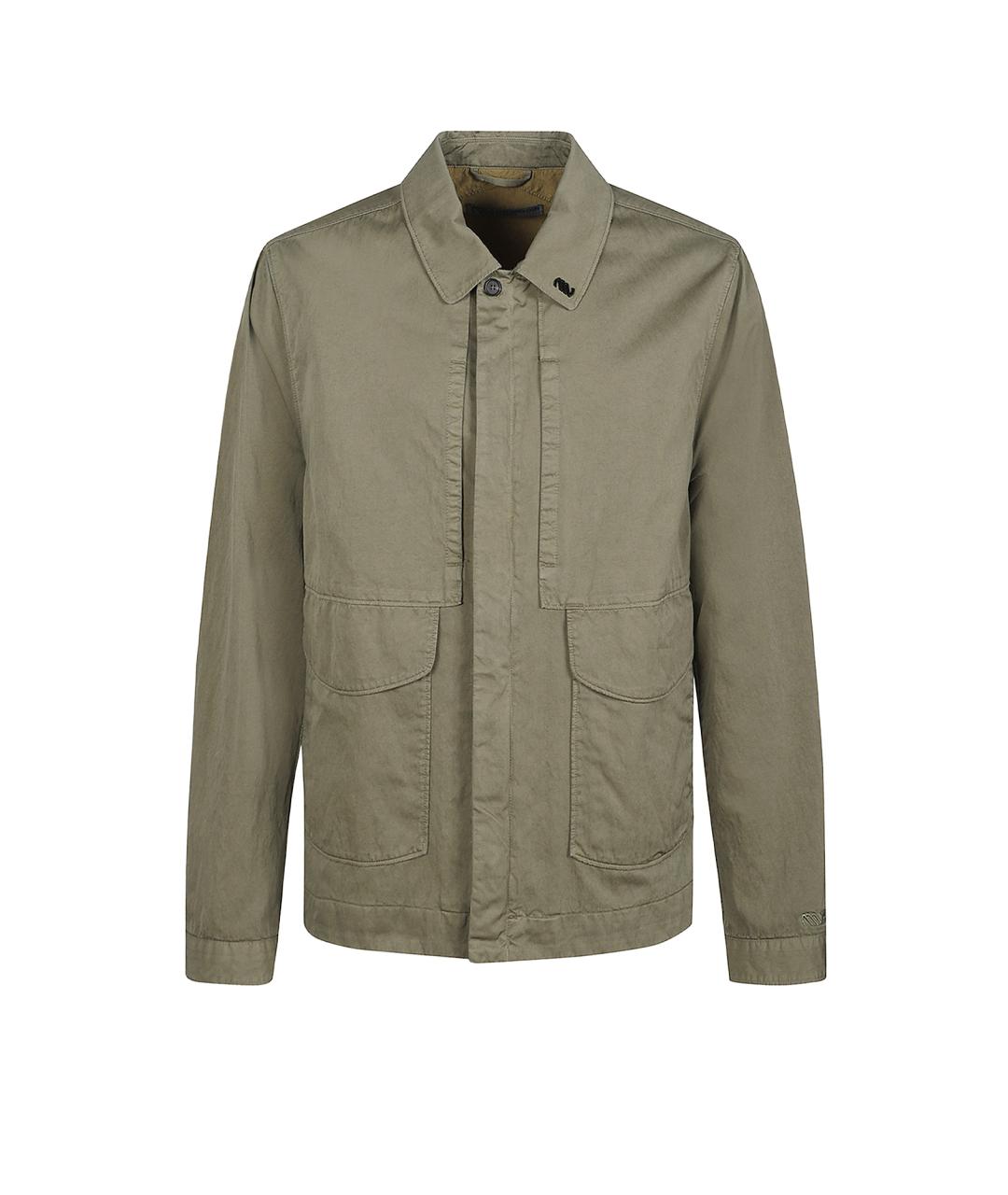 MASSIMO OSTI Бежевая хлопковая куртка, фото 1