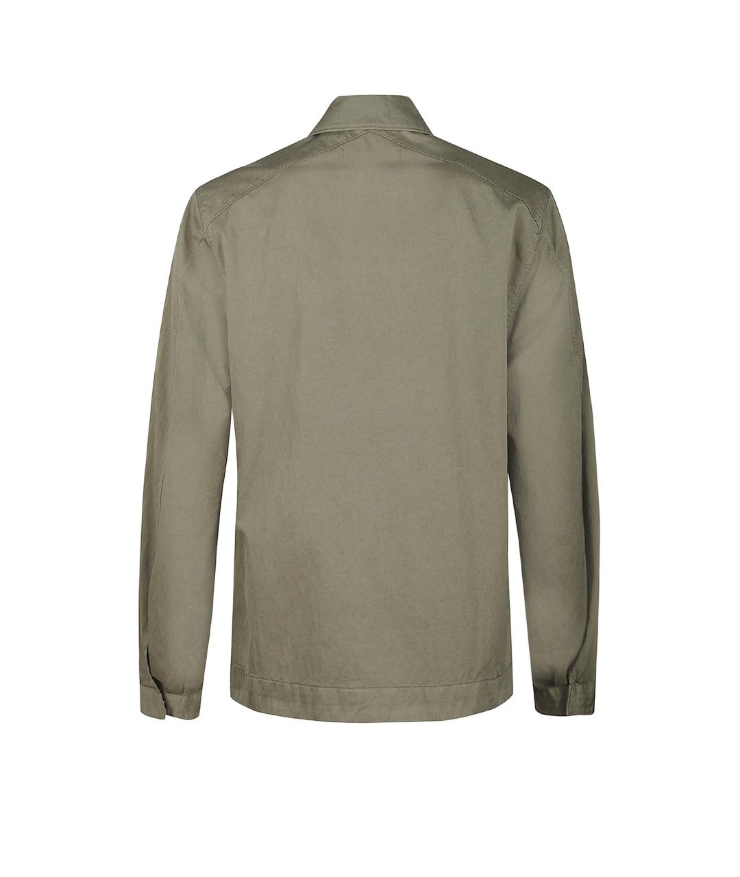 MASSIMO OSTI Бежевая хлопковая куртка, фото 2