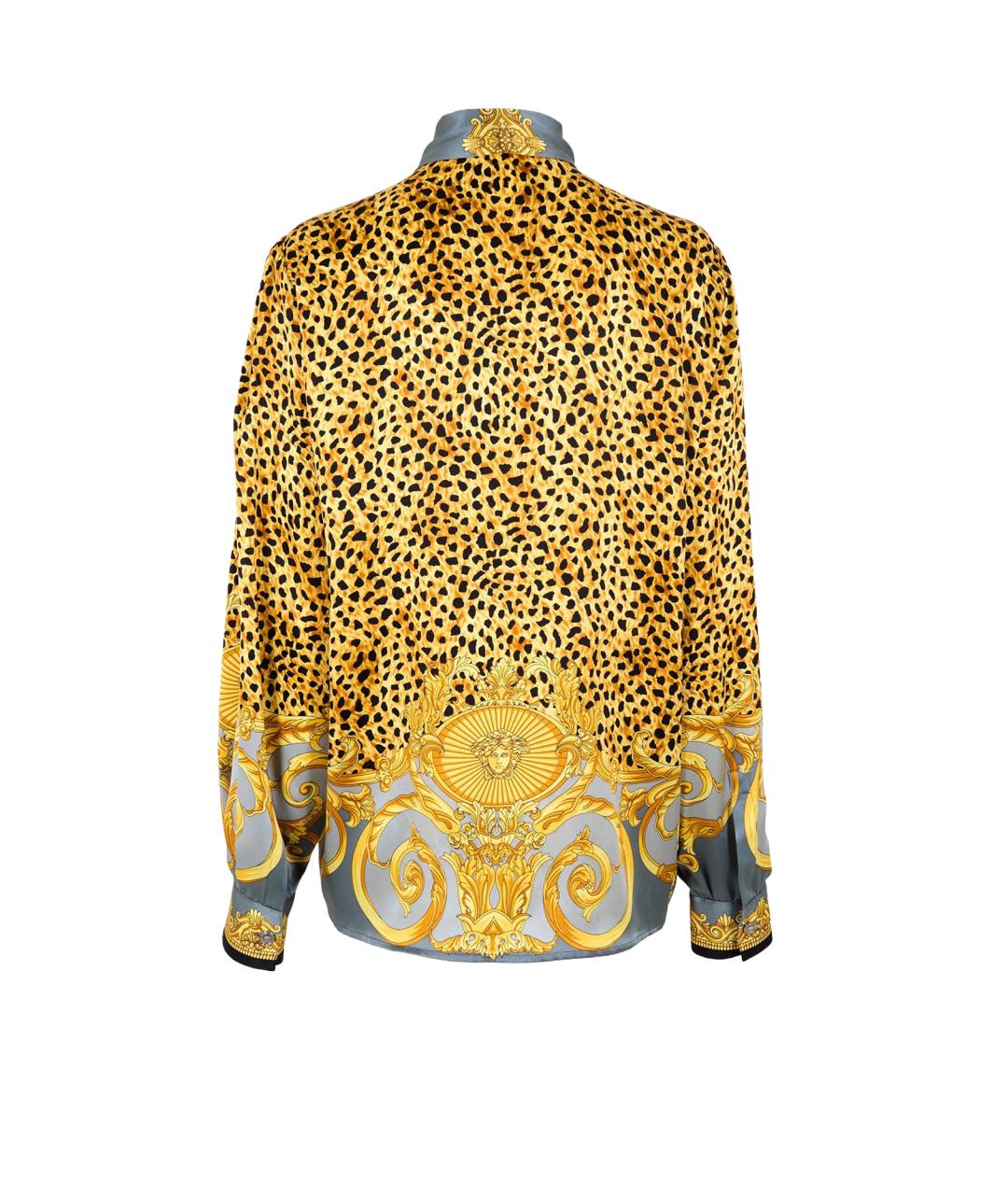 VERSACE Мульти шелковая рубашка, фото 2