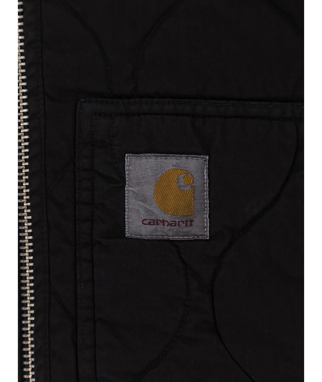 CARHARTT WIP Черная хлопковая куртка, фото 3