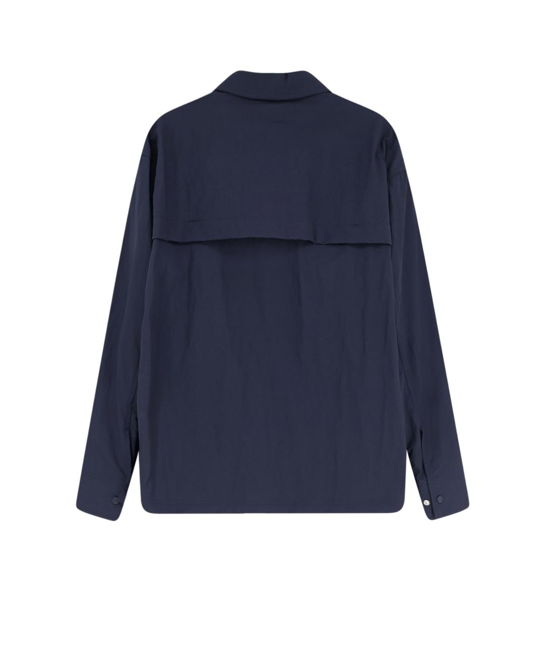 LAMINAR Синяя полиамидовая куртка, фото 2