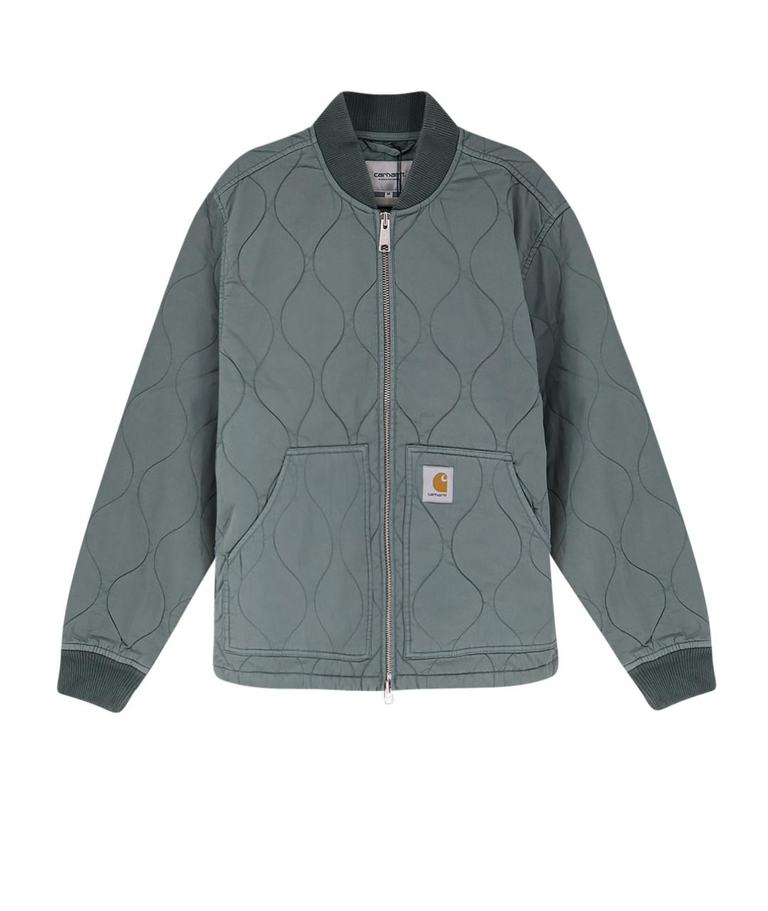 CARHARTT WIP Голубая хлопковая куртка, фото 1