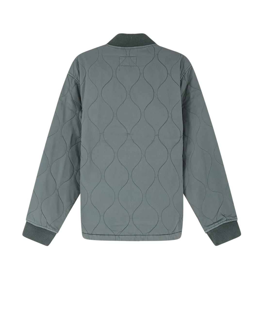 CARHARTT WIP Голубая хлопковая куртка, фото 2