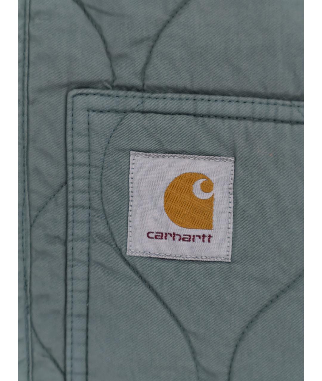 CARHARTT WIP Голубая хлопковая куртка, фото 3