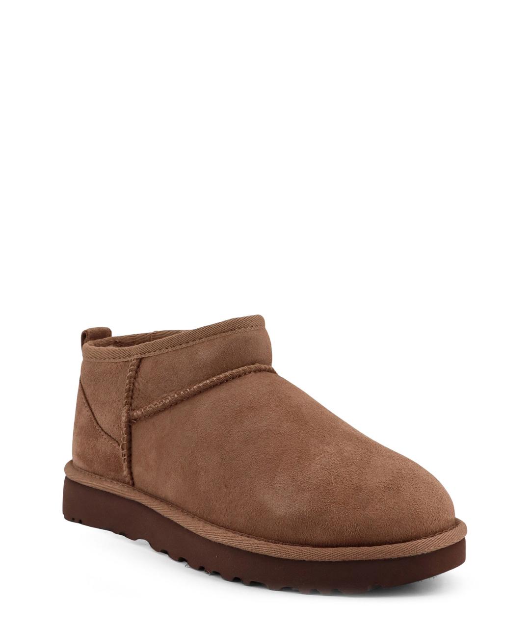 UGG Коричневые замшевые ботинки, фото 2