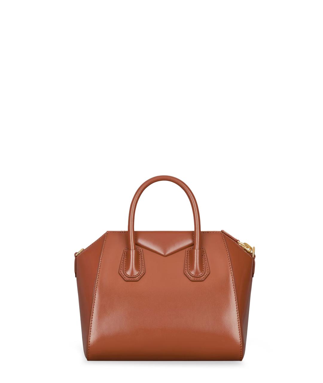 GIVENCHY Коричневая кожаная сумка тоут, фото 2