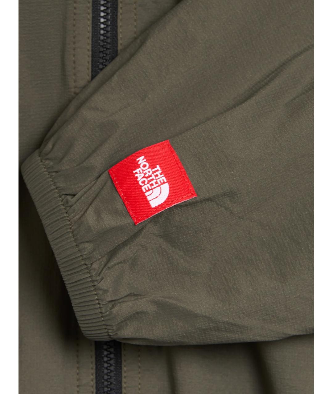 THE NORTH FACE Зеленая полиамидовая куртка, фото 3