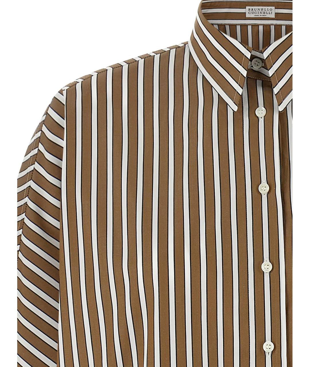 BRUNELLO CUCINELLI Мульти хлопковая рубашка, фото 3
