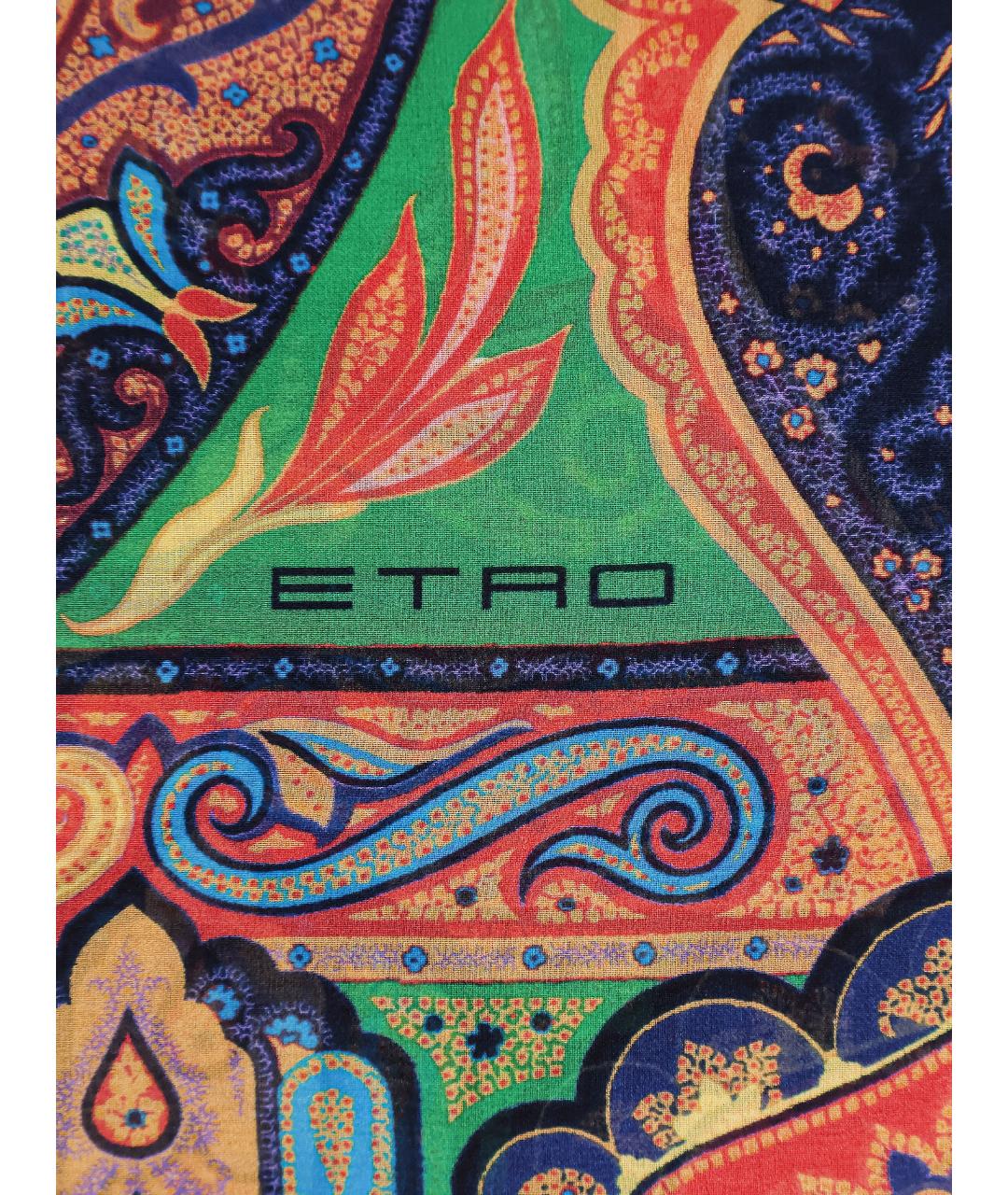 ETRO Мульти шелковый платок, фото 2