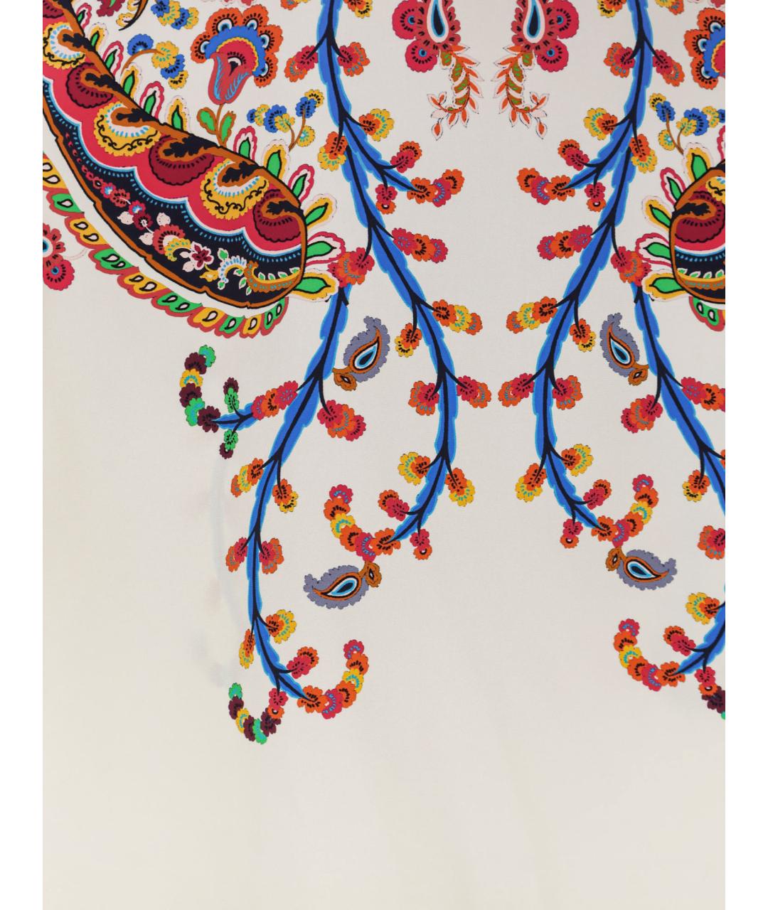 ETRO Мульти шелковая футболка, фото 3