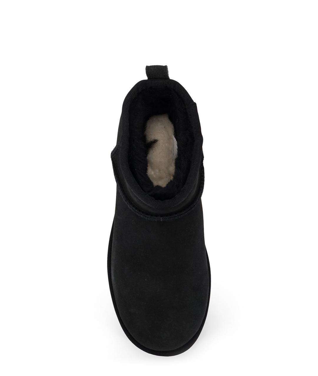 UGG AUSTRALIA Черные замшевые ботинки, фото 5