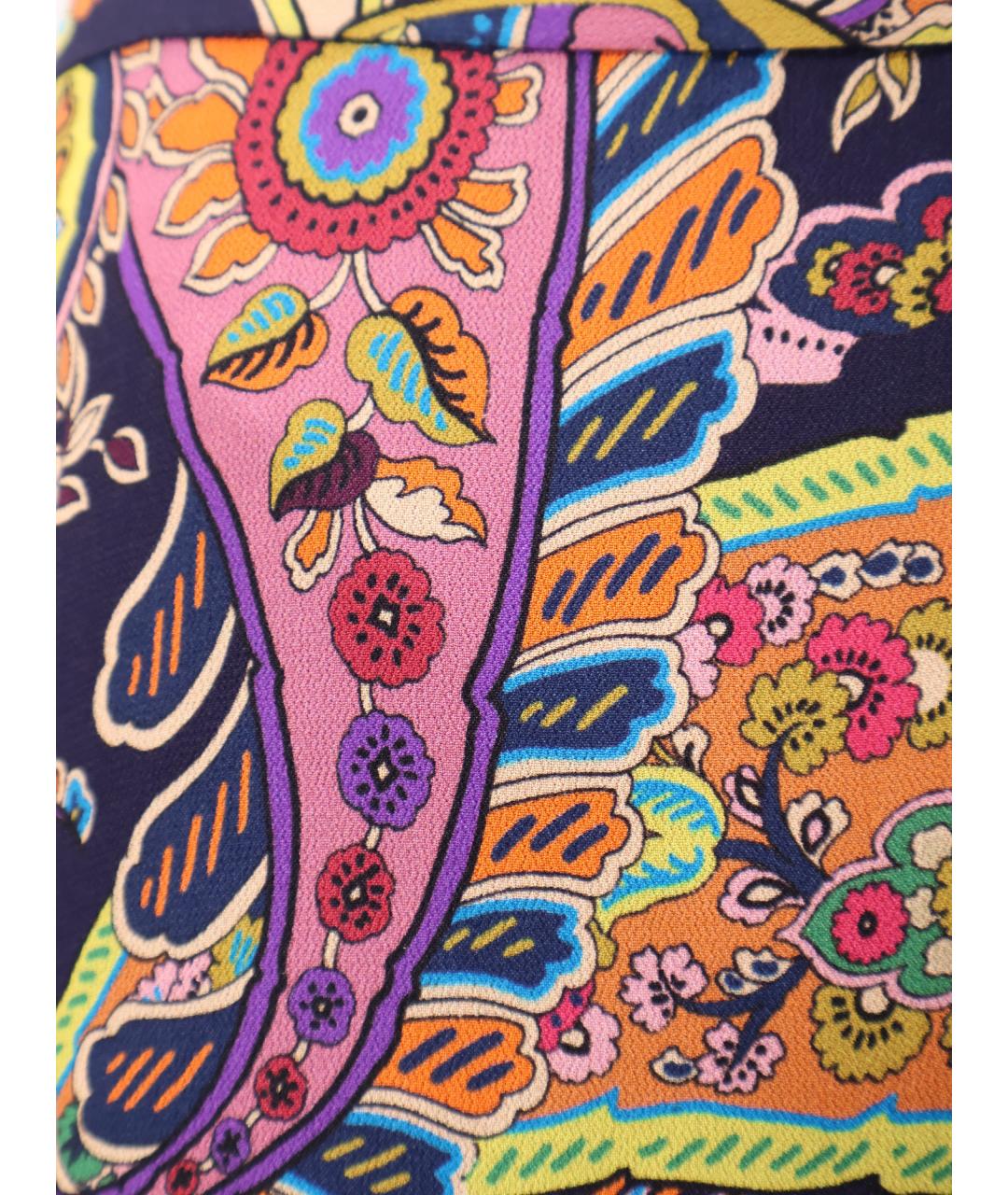 ETRO Мульти вискозная юбка миди, фото 3