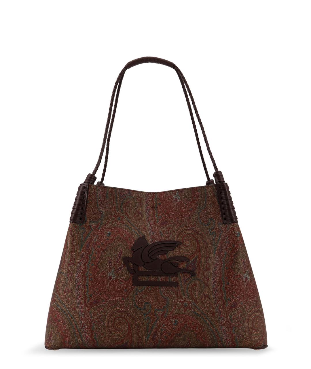 ETRO Коричневая сумка тоут, фото 1