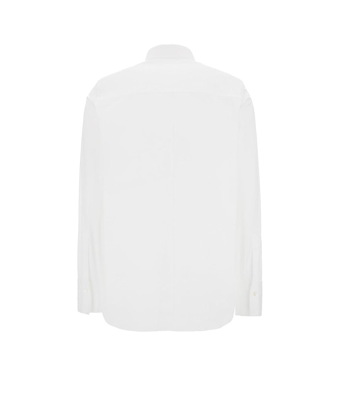 BRUNELLO CUCINELLI Белая хлопковая рубашка, фото 2