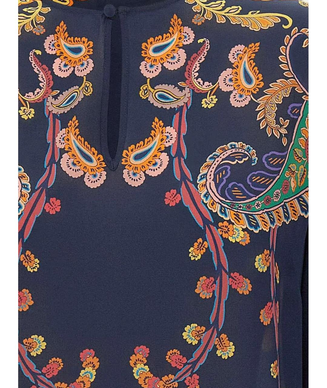 ETRO Мульти шелковая рубашка, фото 3