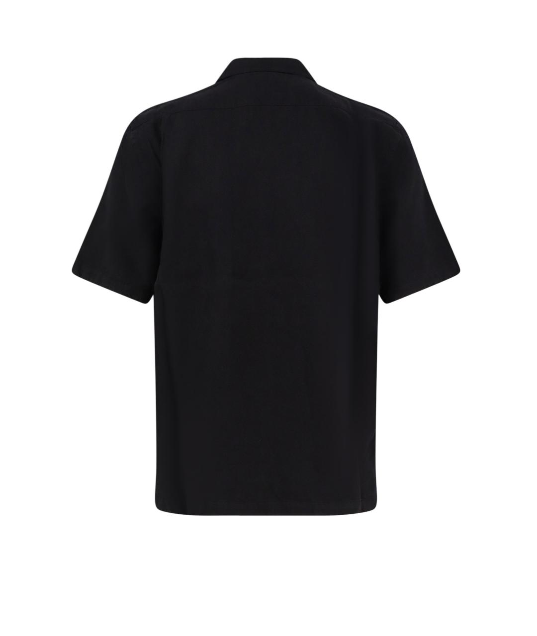 MASSIMO OSTI Черная кэжуал рубашка, фото 2